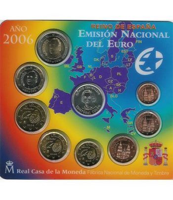 Cartera oficial euroset España 2006 + medalla Plata Colon