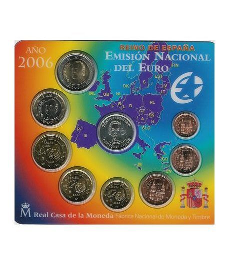 Cartera oficial euroset España 2006 + medalla Plata Colon