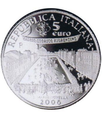 Italia 5 Euros 2006 FIFA Alemania (estuche proof)