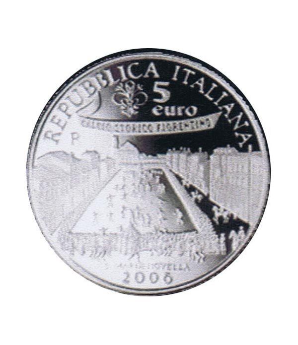 Italia 5 Euros 2006 FIFA Alemania (estuche proof)