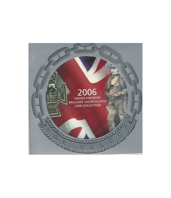 Estuche monedas Inglaterra 2006  - 2
