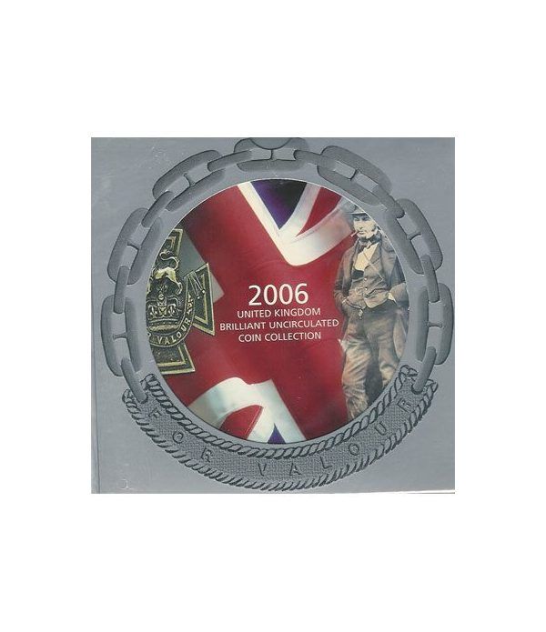 Estuche monedas Inglaterra 2006