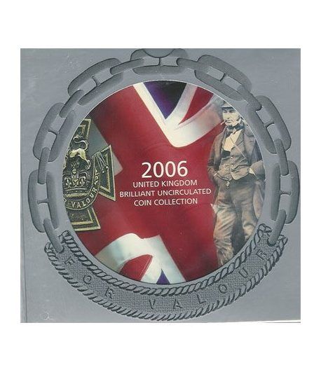 Estuche monedas Inglaterra 2006