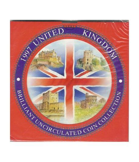 Estuche monedas Inglaterra 1997