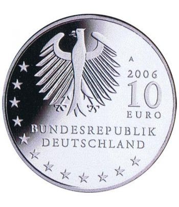 moneda Alemania 10 Euros 2006 A. Dresden.