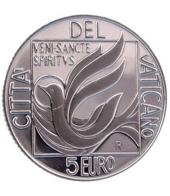 Vaticano 5 euros 2005 Sede vacante. Estuche.