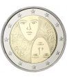 moneda 2 euros Finlandia 2006 sufragio universal.