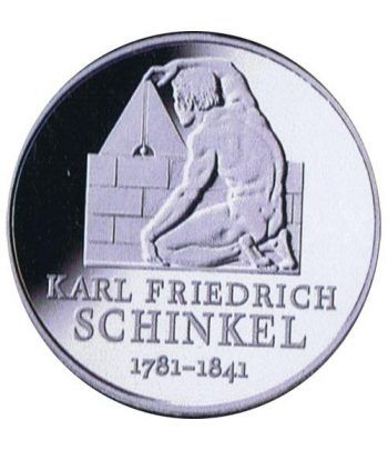 moneda Alemania 10 Euros 2006 F. Karl Friedrich Schinkel.