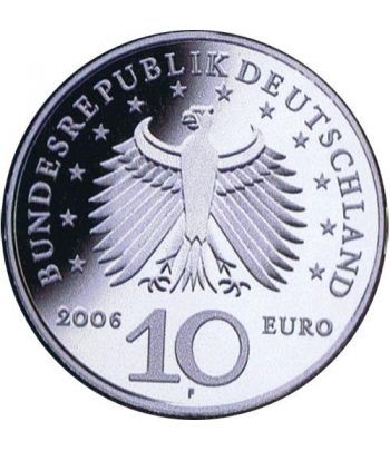 moneda Alemania 10 Euros 2006 F. Karl Friedrich Schinkel.