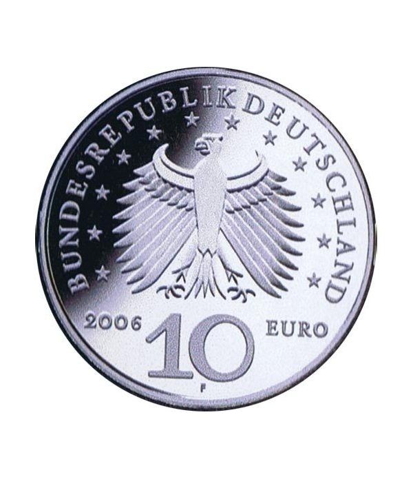 moneda Alemania 10 Euros 2006 F. Karl Friedrich Schinkel.  - 4