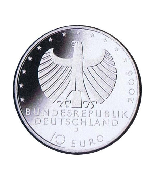 moneda Alemania 10 Euros 2006 J. Barco  - 2