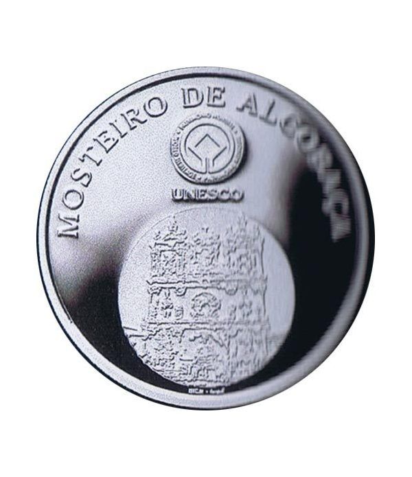 Portugal 5 Euros 2006 Unesco Monasterio de Alcobaça. Plata