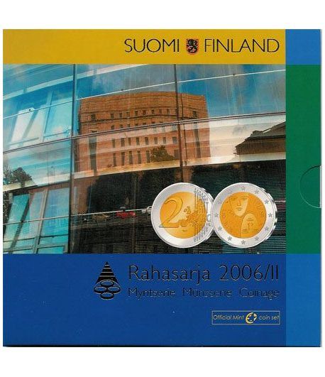 Cartera oficial euroset Finlandia 2006 +2€ II