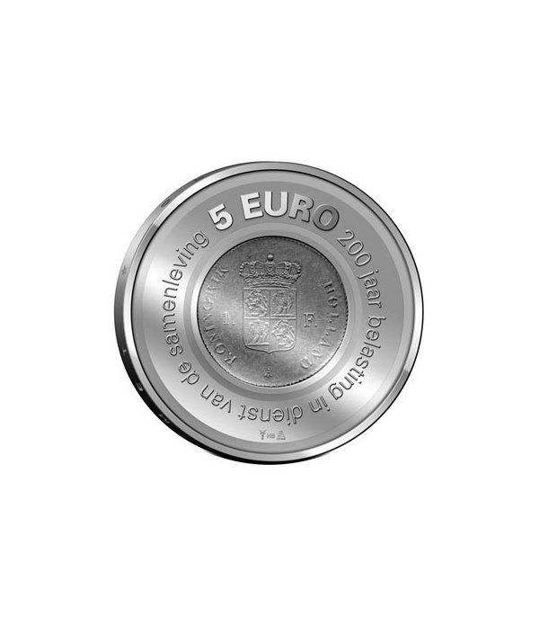 Holanda 5 Euros 2006 200º Aniversario Administración Tributaria.  - 2