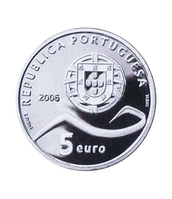 Portugal 5 Euros 2006 Unesco Sintra. Plata