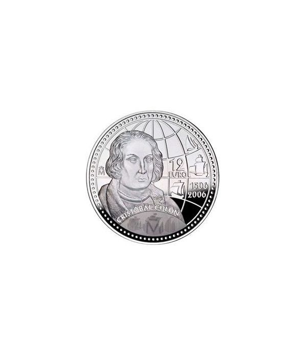 Moneda conmemorativa 12 euros 2006.