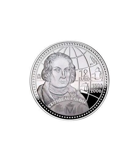 Moneda conmemorativa 12 euros 2006.