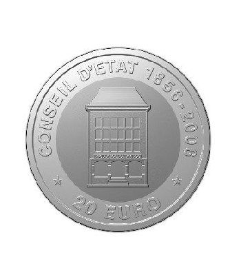 Luxemburgo 20 Euros 2006 Consejo del Estado. Titanio.  - 1