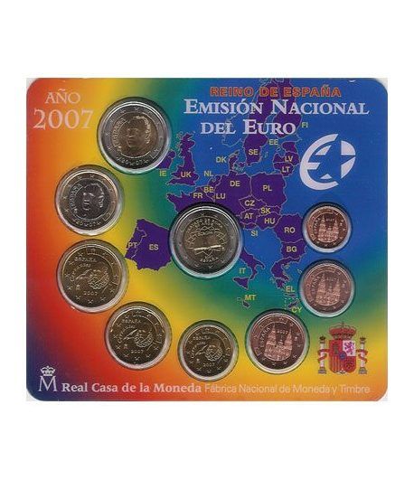 Cartera oficial euroset España 2007 + 2€ Tratado de Roma