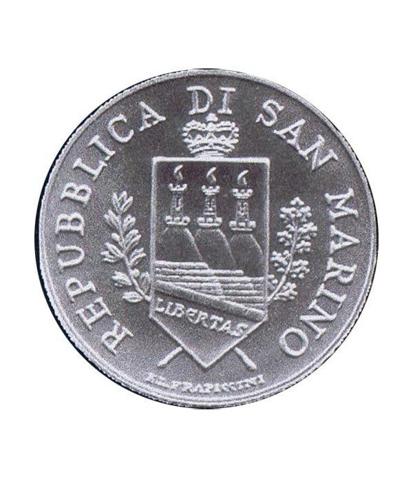 San Marino 5 Euros 2004 Bartolomeo Borghesi. Plata.