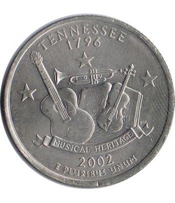 Moneda E.E.U.U. 1/4$ 2002 Elvis 1963 Devil in Disguise