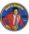 Moneda E.E.U.U. 1/4$ 2002 Elvis 1963 Devil in Disguise