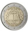 moneda Francia 2 euros 2007 Tratado de Roma