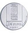 Moneda Francia 1/4 euro 2007 Copa Mundial de Rugby, Francia.