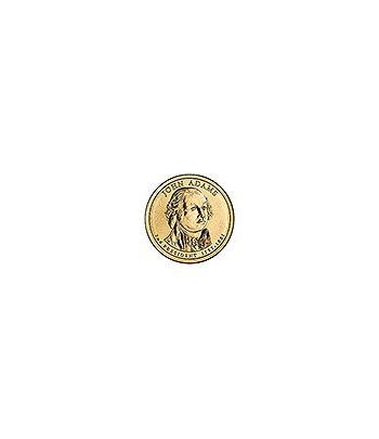 E.E.U.U. 1$ (2007) 2º Presidencial John Adams (2 cecas)