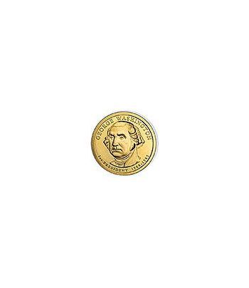 E.E.U.U. 1$ (2007) 1º Presidencial George Wahsington (2 cecas)  - 2