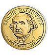 E.E.U.U. 1$ (2007) 1º Presidencial George Wahsington (2 cecas)