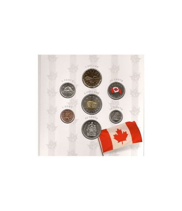 Estuche monedas Canada 2008