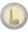 moneda conmemorativa 2 euros Alemania 2008. 5 monedas