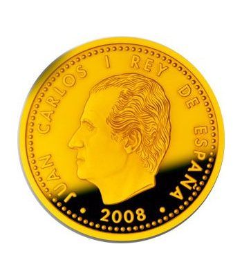 Moneda 2008 Alfonso X El Sabio. 200 euros. Oro.