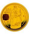 Moneda 2008 Alfonso X El Sabio. 200 euros. Oro.
