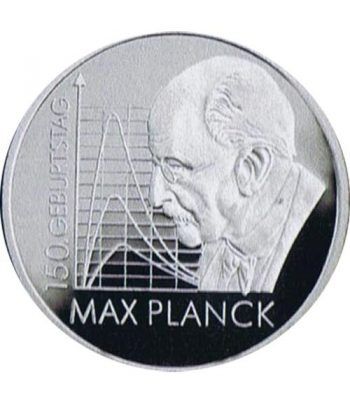 moneda Alemania 10 Euros 2008 F. Max Planck.