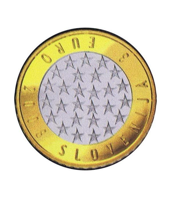 moneda Eslovenia 3 Euros 2008  - 2