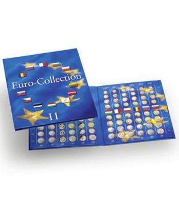 LEUCHTTURM PRESSO Eurocollection II. Carpeta 12 países. Album Monedas Euro - 1