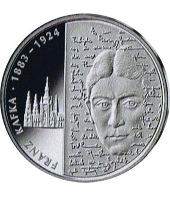 moneda Alemania 10 Euros 2008 G. Franz Kafka.