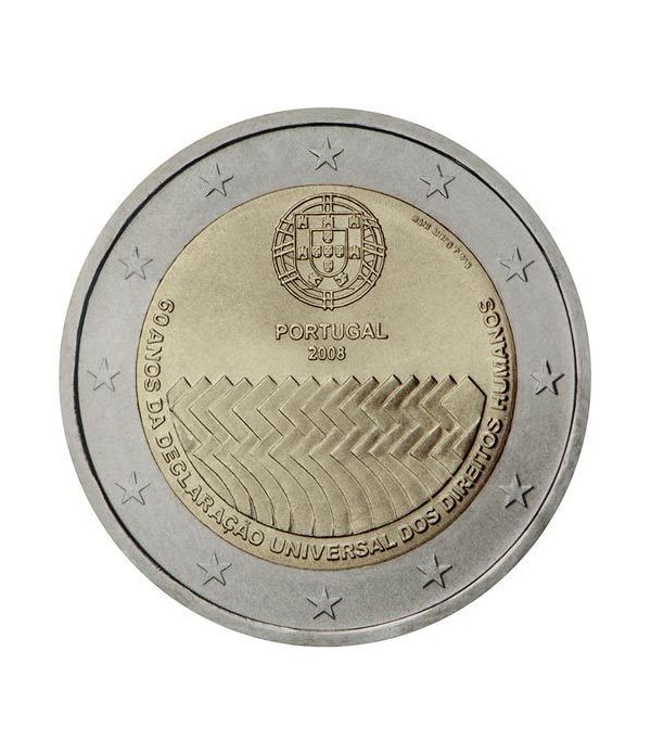 moneda conmemorativa 2 euros Portugal 2008.