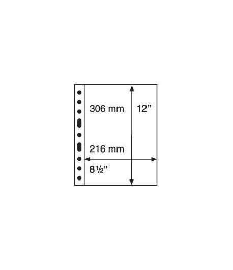 LEUCHTTURM GRANDE 5 hojas negro con 1 departamento