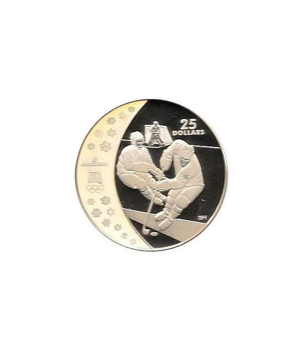 Canada 25$ (2007) Vancouver 2010 (Hockey sobre hielo)