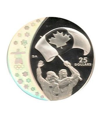 Canada 25$ (2007) Vancouver 2010 (La fiebre de los atletas)  - 1