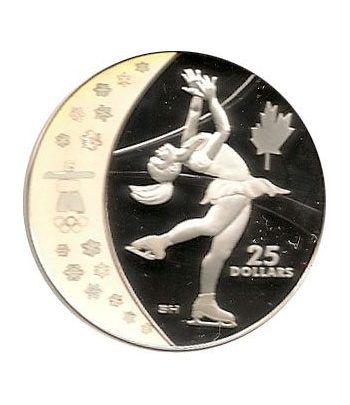 Canada 25$ (2008) Vancouver 2010 (Patinaje artístico)