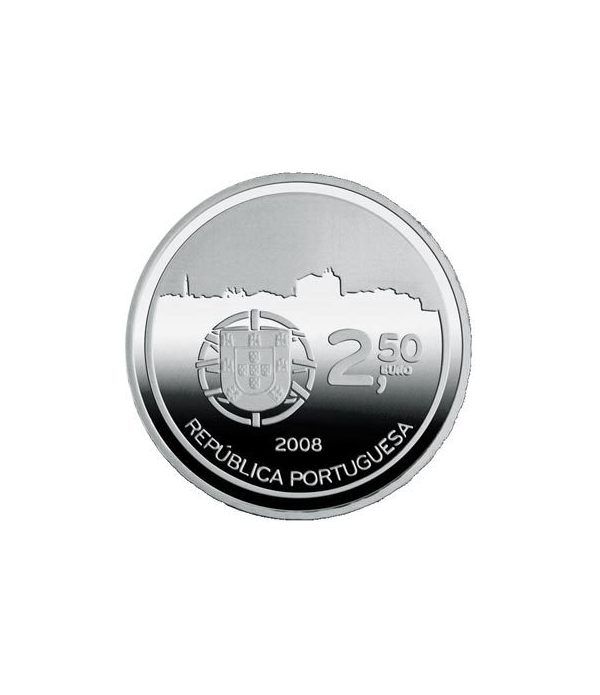 Portugal 2.5 Euros 2008 UNESCO. Oporto. Cuproníquel  - 4