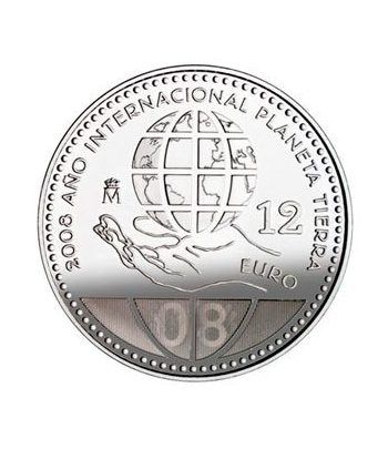 Moneda conmemorativa 12 euros 2008.