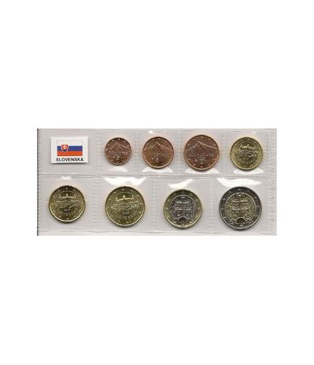 monedas euro serie Eslovaquia 2009