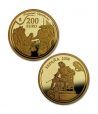Moneda 2008 Pintores Españoles. Velazquez. 200 euros. Oro.