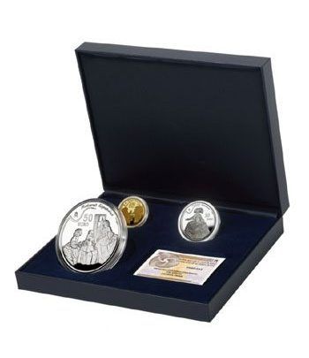 Monedas 2008 Pintores Españoles. Velazquez. Completo oro y plata