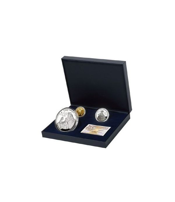 Monedas 2008 Pintores Españoles. Velazquez. Completo oro y plata